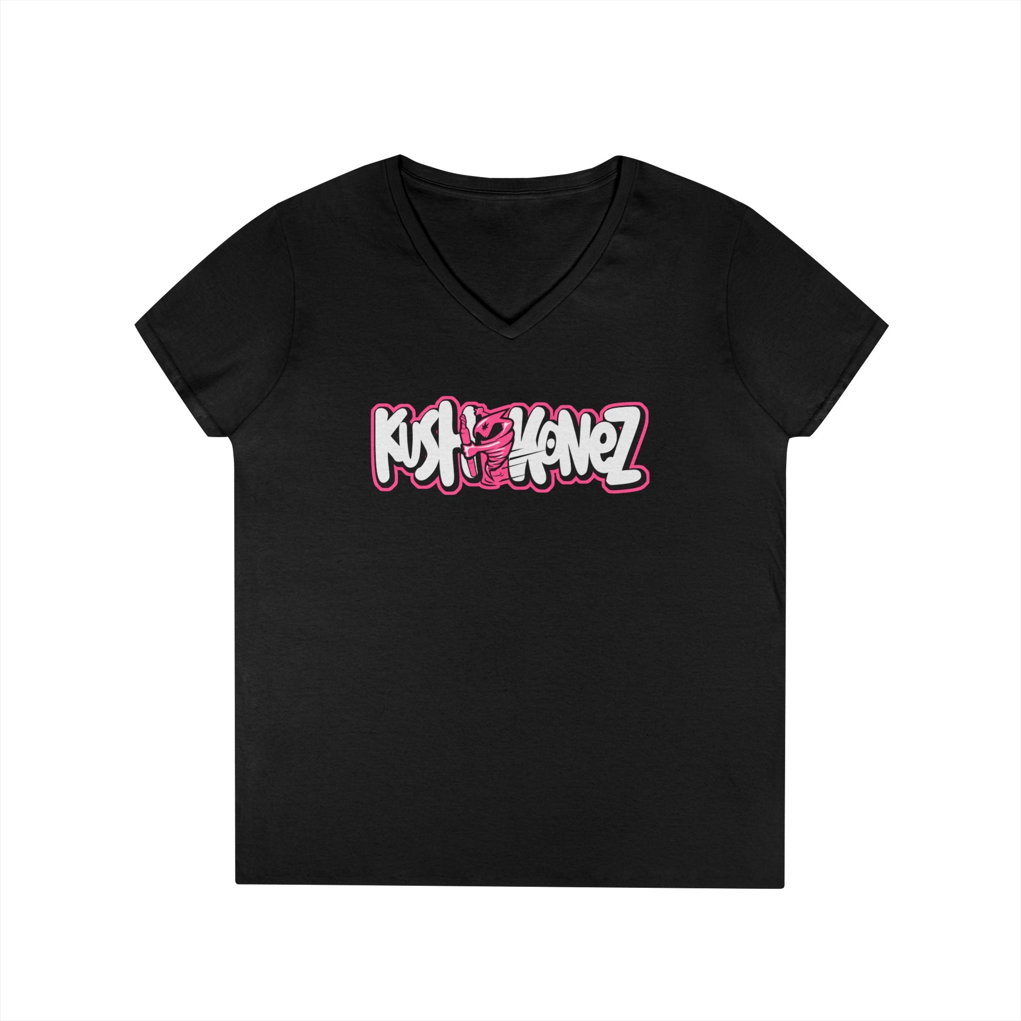 Ladies Kush Konez  V-Neck T-Shirt