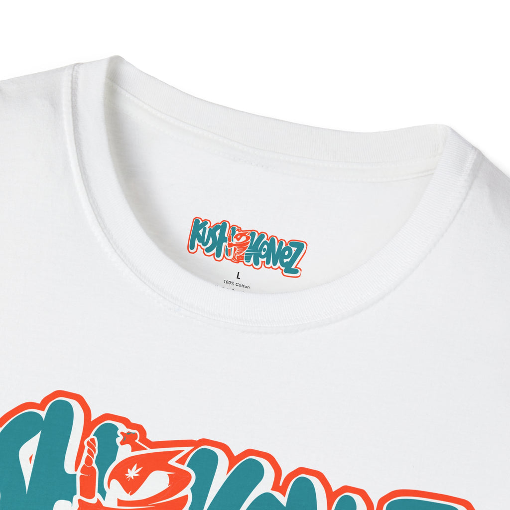 Unisex  Kush Konez Miami Dolphins Edition T-Shirt