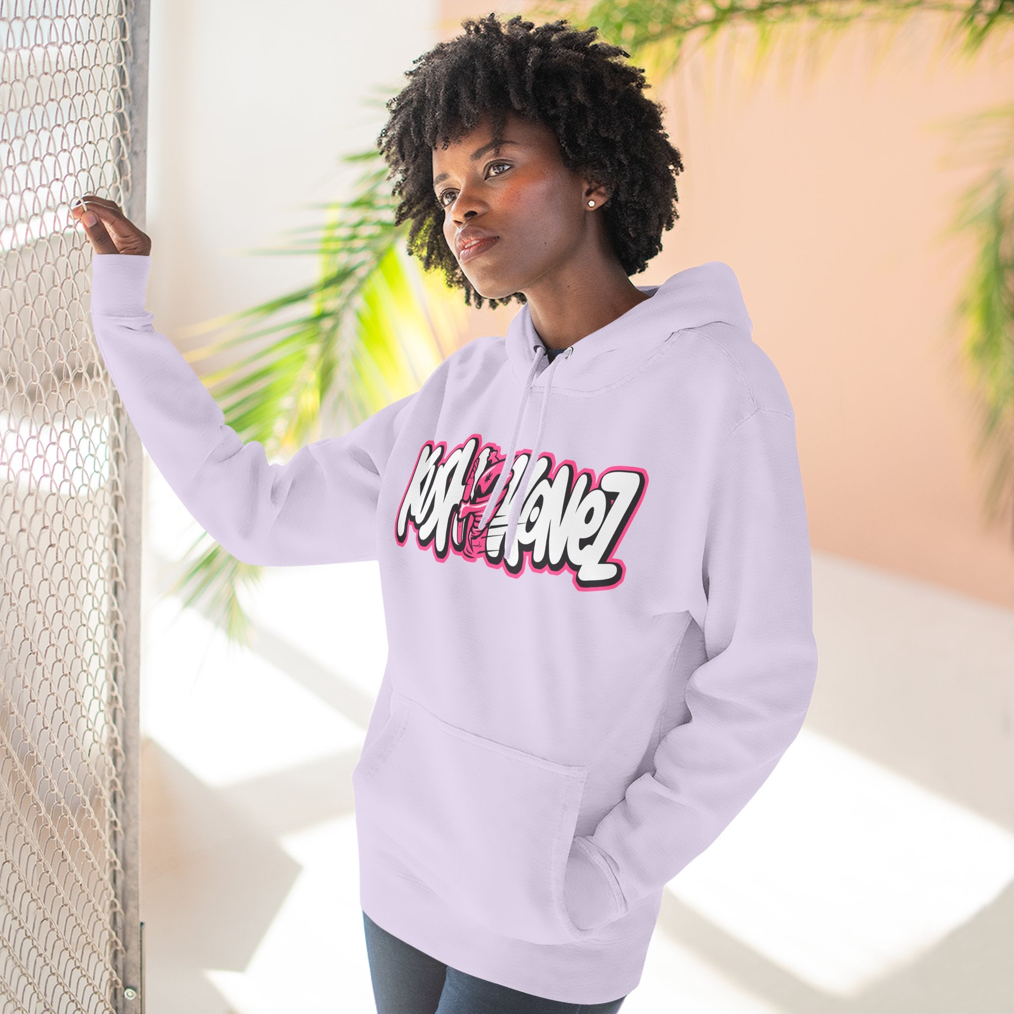 Pink Kush Konez Fleece Hoodie