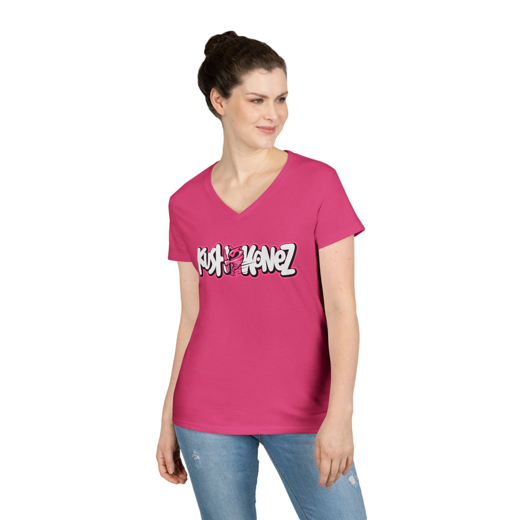 Ladies Kush Konez  V-Neck T-Shirt