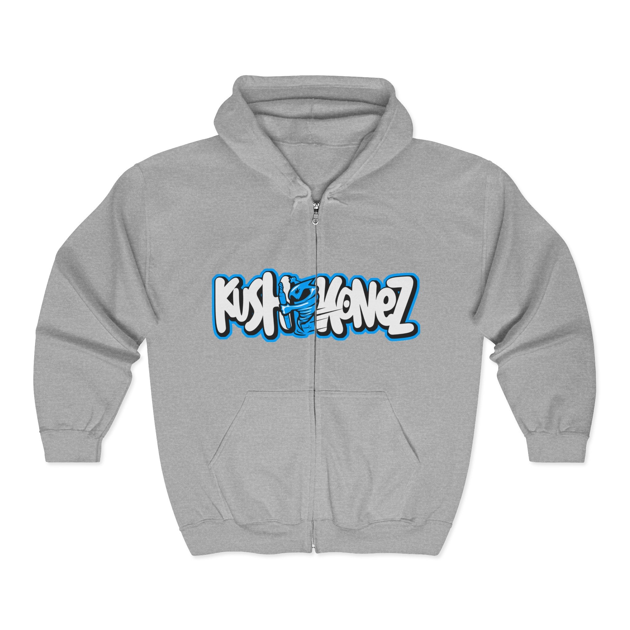 KUSH KONEZ  Unisex Heavy Blend™ Full Zip Hooded Sweatshirt