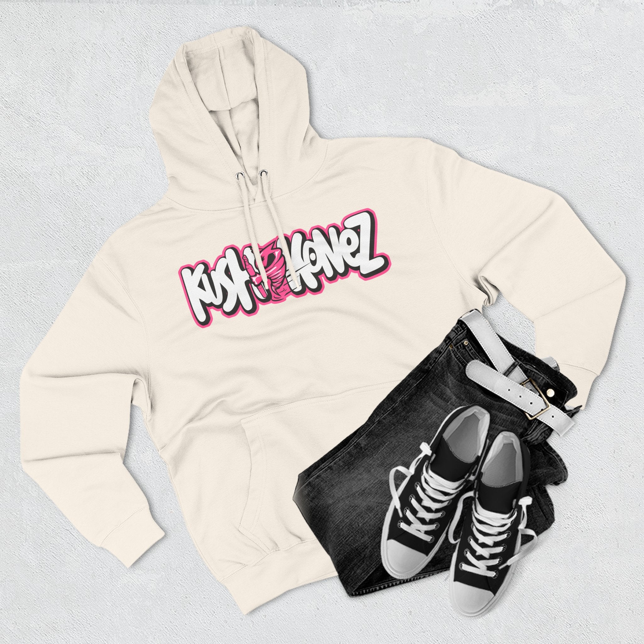 Pink Kush Konez Fleece Hoodie