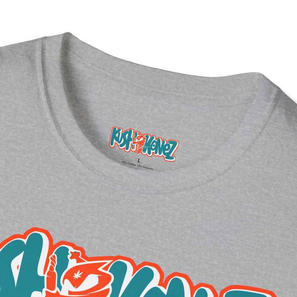 Unisex  Kush Konez Miami Dolphins Edition T-Shirt