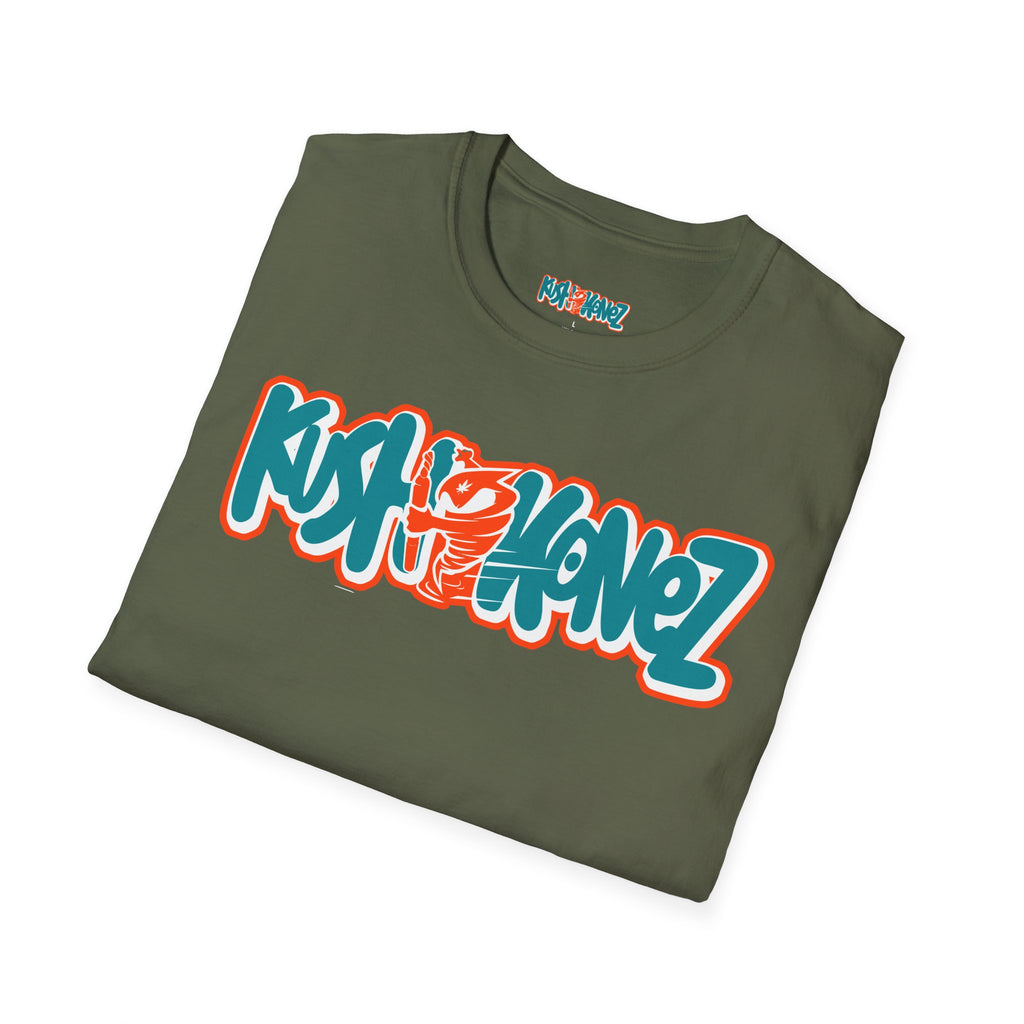 Unisex  Kush Konez Miami Dolphins Edition T-Shirt