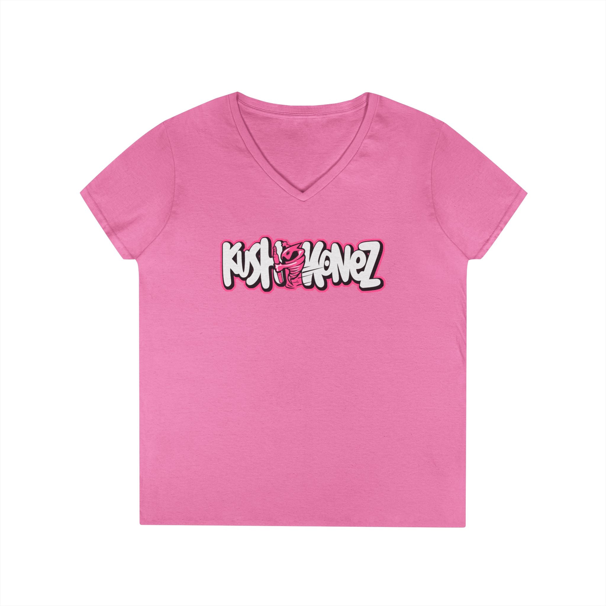 Ladies Kush Konez  V-Neck T-Shirt