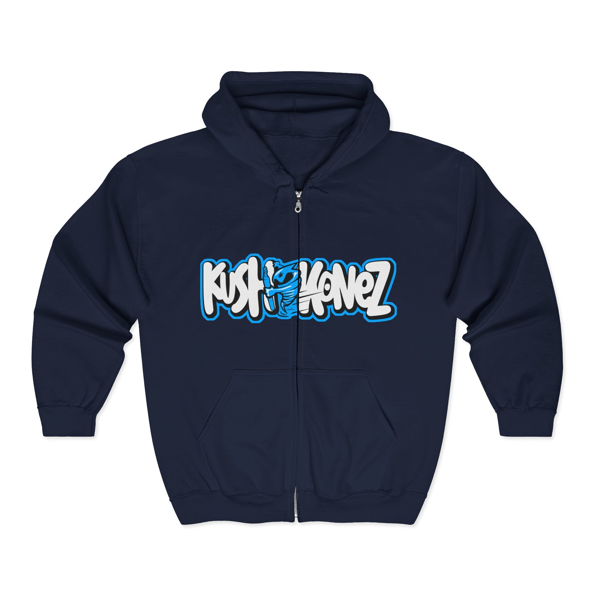 KUSH KONEZ  Unisex Heavy Blend™ Full Zip Hooded Sweatshirt