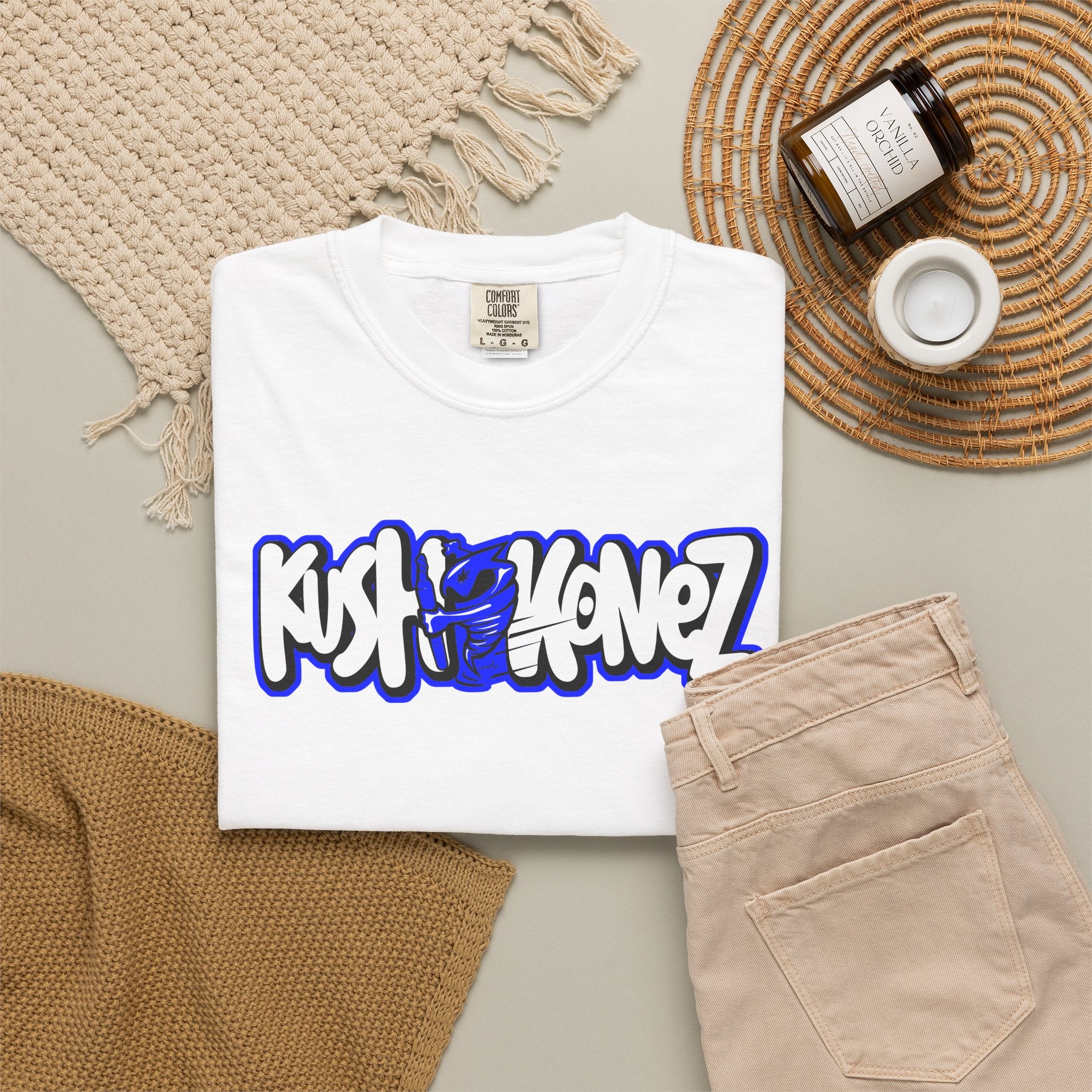 Kush Konez Royal Blue T-shirt