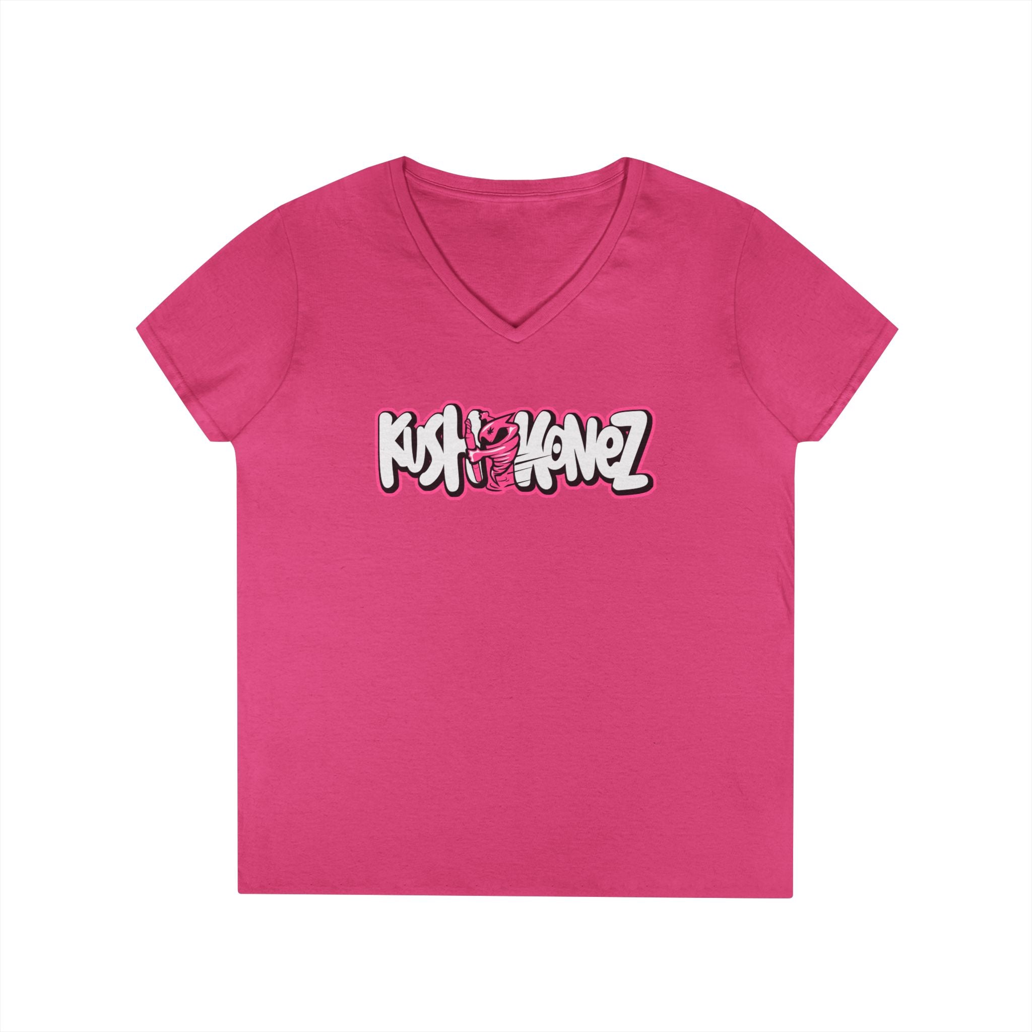 Ladies Kush Konez  V-Neck T-Shirt